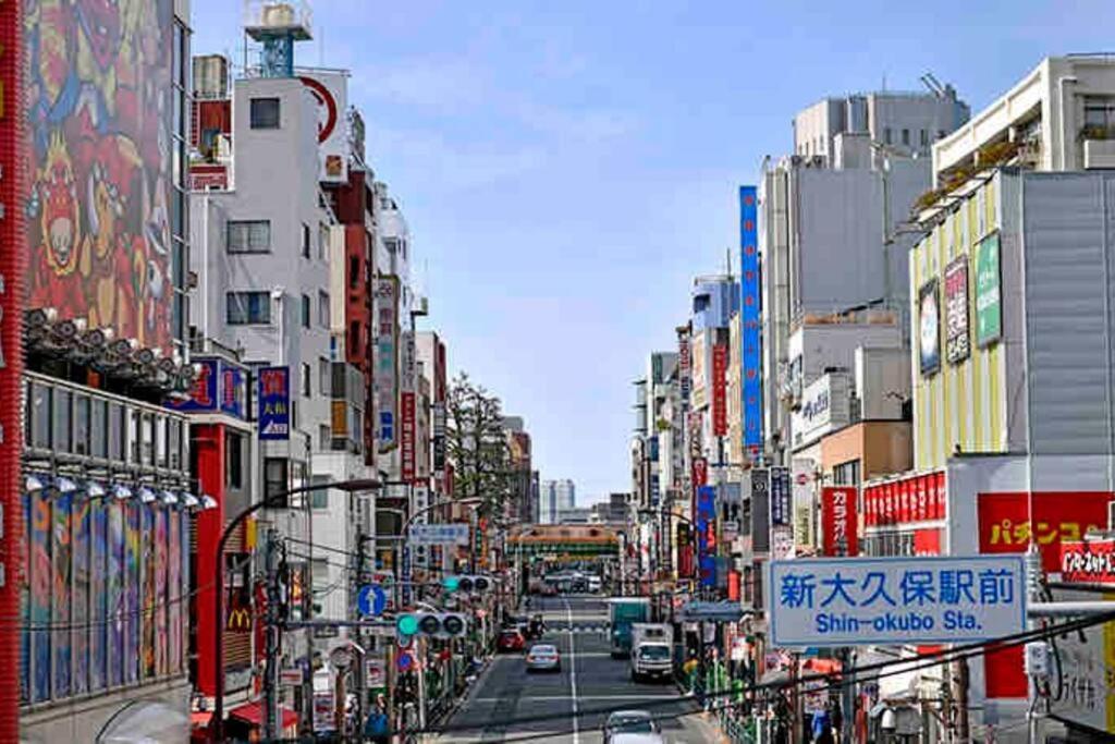 新宿市中心jr线新大久保三分钟紧邻韩国街免费wi-Fi Prefektura Tokio Exteriér fotografie